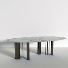 Carica l'immagine nel visualizzatore di Gallery, Tavolo da pranzo Terra Ellisse