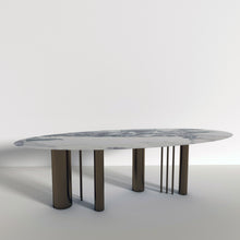 Carica l'immagine nel visualizzatore di Gallery, Tavolo da pranzo Terra Ellisse